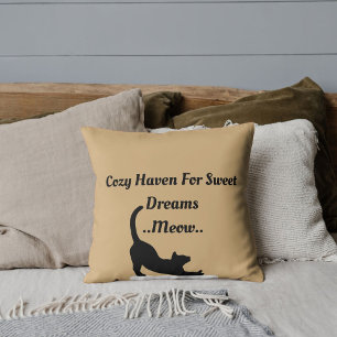 Gezellige Haven voor Sweet Dreams Moew Schattige G Kussen