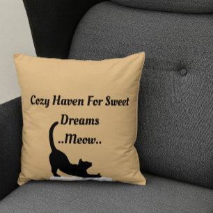 Gezellige Haven voor Sweet Dreams Moew Schattige G Kussen
