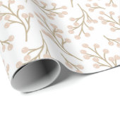 Gezellige herfst  bloemen cadeaupapier (Rol Hoek)