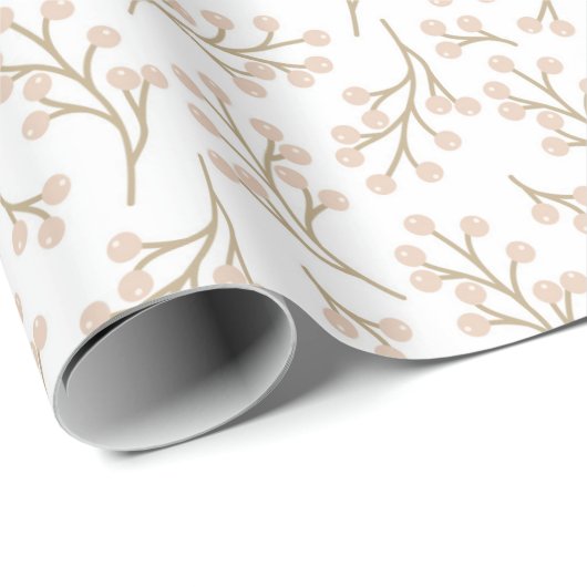 Gezellige herfst  bloemen cadeaupapier (Rol Hoek)