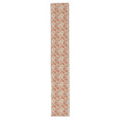 Gezellige Herfst Blooms Table Runner Feestelijke i Lange Tafelloper (Voorkant)