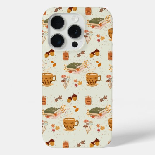 Gezellige herfst Case-Mate iPhone case (Achterkant)