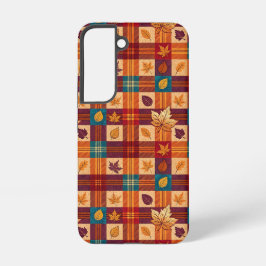 Gezellige herfst telefoonhoes samsung galaxy hoesje