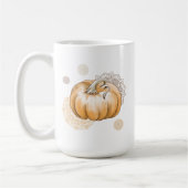 Gezellige Herfst vibes in elke slok - Boho Pumpkin Koffiemok (Links)
