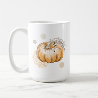 Gezellige Herfst vibes in elke slok - Boho Pumpkin Koffiemok