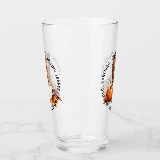 Gezellige Herfst Vibes - Laarzen, pompoenkruid, vr Glas (Links)