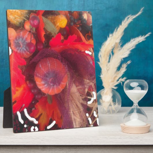 Gezellige herfstcharme - Herfst Decor & Gifts Fotoplaat (Zijkant)