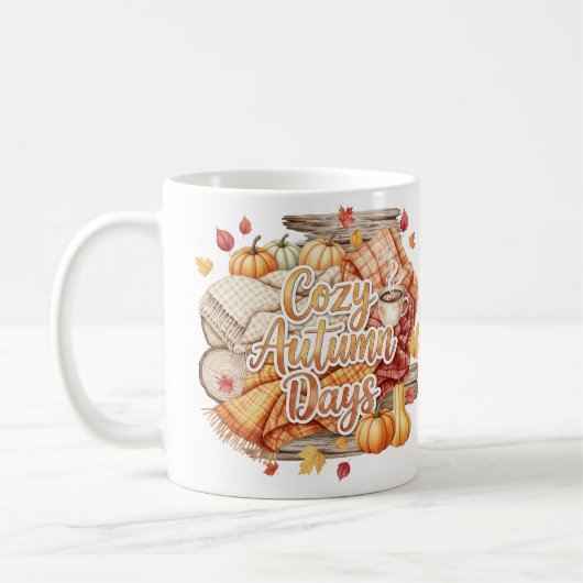 Gezellige herfstdagen Mok (Links)