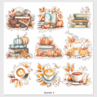 Gezellige herfstmomenten - grillige Herfst Sticker
