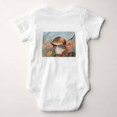 Gezellige herfstpaddenstoel Waterverf - Forest Flo Romper (Achterkant)