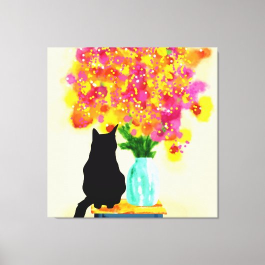 Gezellige hoek charme canvas afdruk (Voorkant)