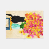 Gezellige hoek charme fleece deken (Voorkant (Horizontaal))