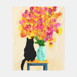 Gezellige hoek charme fleece deken