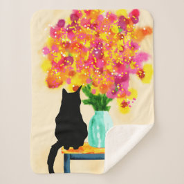 Gezellige hoek charme sherpa deken