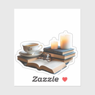 Gezellige hoek Stickers: Versier uw "Me Time" Entr Sticker