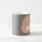 Gezellige kat Mok (Voorkant links)