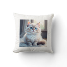 “Gezellige katten dutje – Kussen voor kattenliefhe