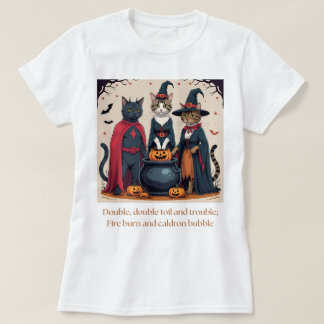 Gezellige katten - Halloween Ketel T-shirt