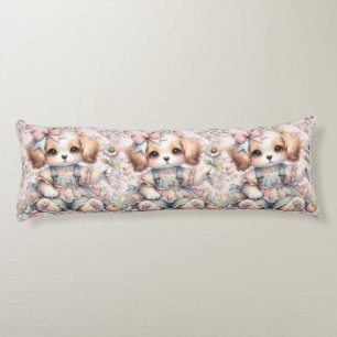 Gezellige Kawaii Cottagecore Farmcore Puppy Style Lichaamskussen