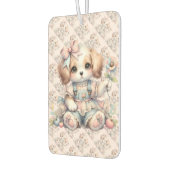 Gezellige Kawaii Cottagecore Farmcore Puppy Style Luchtverfrisser (Links)
