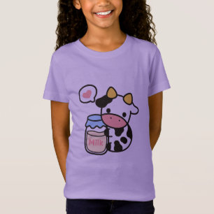 Gezellige Kawaii Koe & Milk Jar Sweatshirt