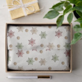 Gezellige kerst een tissue papier (Geschenk)