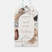 Gezellige kerstcadeau Tags Cadeaulabel (Voorkant)