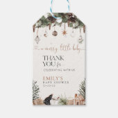 Gezellige kerstcadeau Tags Cadeaulabel (Voorkant)