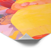 Gezellige kerstdag poster (Hoek)