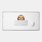 Gezellige kerstluiaard met warme chocolademelk – S Bureaumat (Keyboard & Muis)