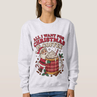 Gezellige Kerstman Kerst Koffie Moment Trui