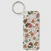 Gezellige Kerstmis & Spice Sleutelhanger (Voorkant)