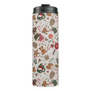 Gezellige Kerstmis & Spice Thermosbeker