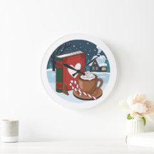 Gezellige kerstnacht met warme cacao