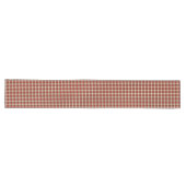 Gezellige kersttafel Runner in Plaid Design Lange Tafelloper (Horizontaal)
