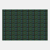 Gezellige kerstvakantie inpakpapier vel (Voorkant)