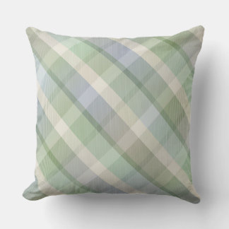 Gezellige kleurrijke tartan plaid, groen Sierkusse Kussen