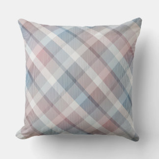 Gezellige kleurrijke tartan plaid, pastel Sierkuss Kussen