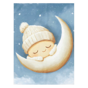 Gezellige Knit Nap Cresent Moon Tafelkleed
