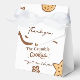 Gezellige koekjeslekkernijen bedankdoosjes