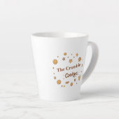 Gezellige koekjeslekkernijen latte mok (Rechterhoek)