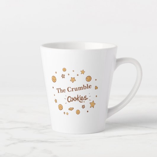 Gezellige koekjeslekkernijen latte mok (Rechts)