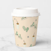 Gezellige koffie papieren bekers (Achterkant)