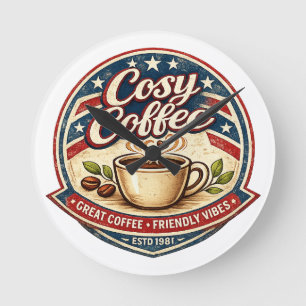 Gezellige Koffie Ronde Klok