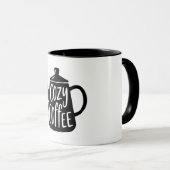 Gezellige koffiemok mok (Voorkant rechts)