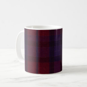 Gezellige Plaid Bourgondi Donkerpaars Purper Koffiemok