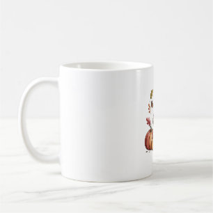 Gezellige Pompoen Koffie Goose Herfst Art Koffiemok
