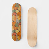 Gezellige pompoenen skateboard (Voorkant)