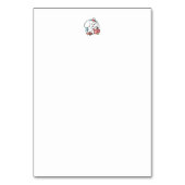 Gezellige Puppy Dromen - Warme Chocolade en Kerstm Kaart (Achterkant)