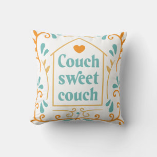 Gezellige Retro Lettering Kussen